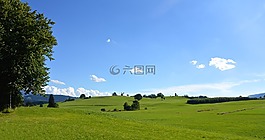 山,阿爾高,天空