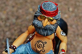 騎自行車的人,自行車,紋身