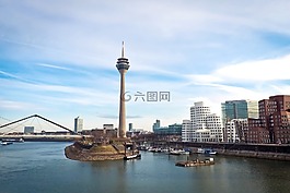 天際線,杜塞爾多夫,萊茵