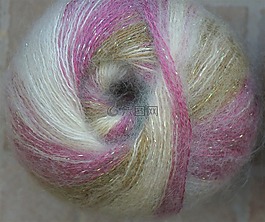 纱,马海毛,闪光的
