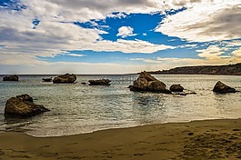 水,海,海灘
