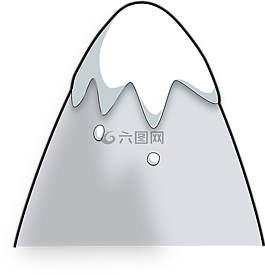 山,雪,冬天
