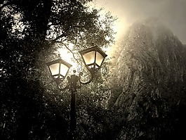 壁紙,薄霧,光