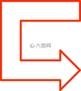箭头,流程图,几何