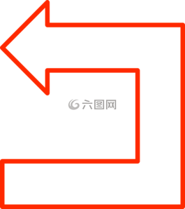 箭头,流程图,几何