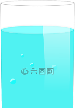 水,玻璃,玻璃
