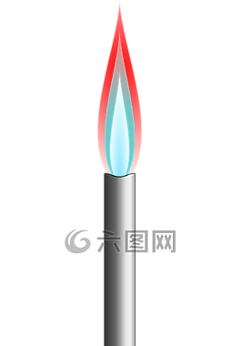 本生燈,氣,火焰