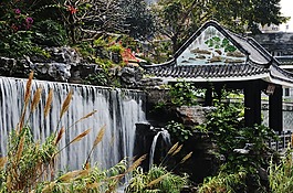 假山,流水,東濠涌