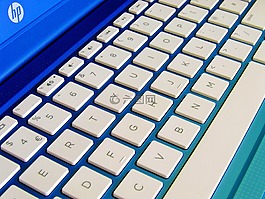惠普笔记本电脑,windows 10 笔记本电脑,蓝色的笔记本电脑