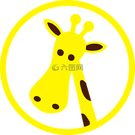 長頸鹿,臉,頭