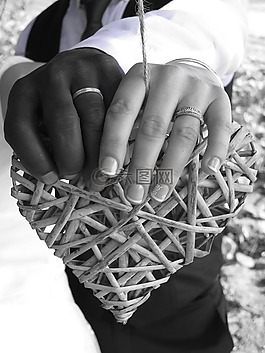 婚禮,愛的形象,手