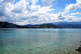 阿特,atterské湖,湖