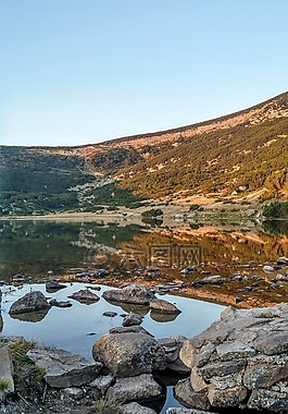 日出,皮林,景观