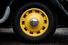 黃色,車輪,公路