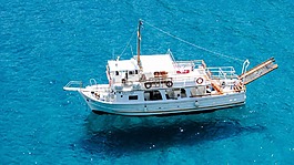船,浮動,陰影