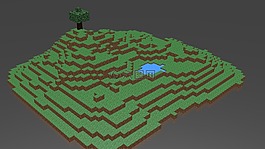的minecraft,島,攪拌機