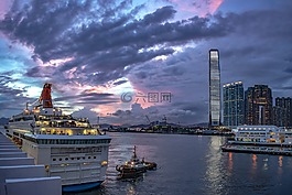 香港,船舶,端口