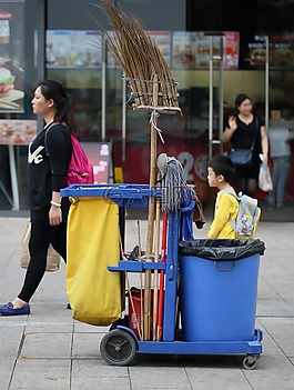 清潔,工具,城市