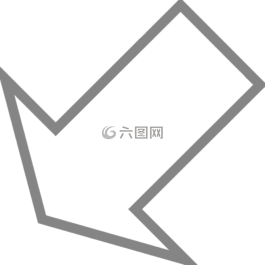 箭頭,方向,左