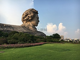美景,橘子洲,雕像