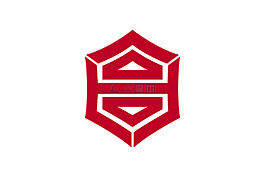 徽標(biāo),六角頭,紅色