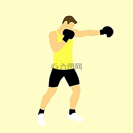 拳擊手,跆拳道,拳擊