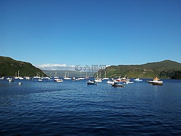 蘇格蘭,端口,船