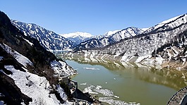 黑部水庫,日本,黑部立山