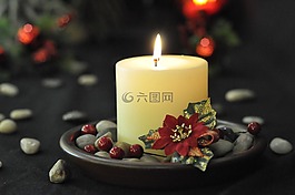 蜡烛,烛光,元旦