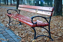 工作臺,公園,憂郁癥