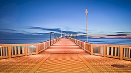 碼頭,海洋,海