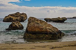 海,海灘,海濱