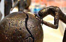 環(huán)球,雕塑,禮物