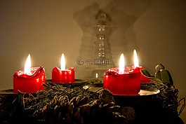 蠟燭,燭火,圣誕節(jié)