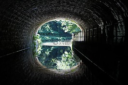 通道,隧道,水