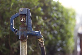 軟管圍兜,處理,水