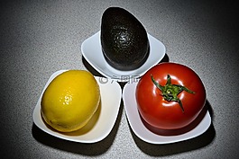 蔬菜,檸檬,番茄
