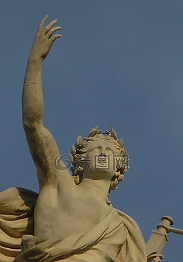 雕塑,城堡劇院,維也納