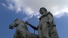 羅馬,雕像,羅姆人 capitale