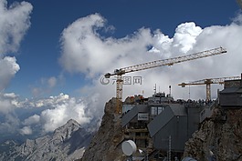 zugspitze,網(wǎng)站,德國最高的施工現(xiàn)場
