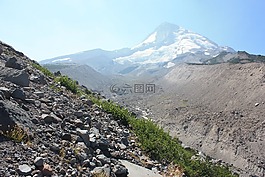 山罩,徒步旅行,山