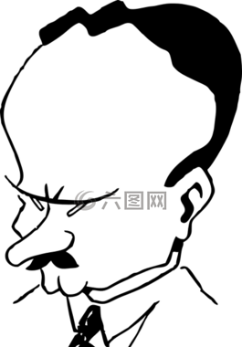 男子,家伙,頭