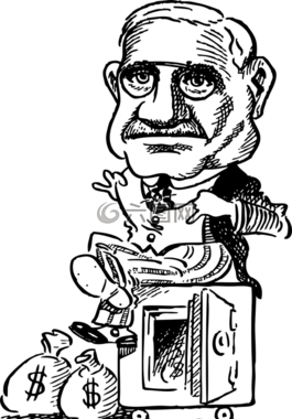 男子,人,錢