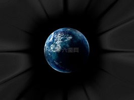 行星,黑洞,云