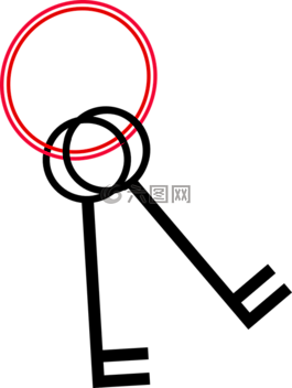 鍵,環(huán),鎖