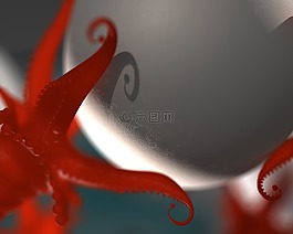 蠕蟲,雞蛋,3d 模型