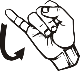 跡象,語言,手