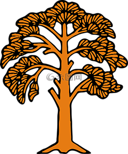 樹,植物,葉子