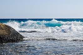 巖質(zhì)海岸,波,海