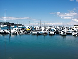 海,端口,船舶